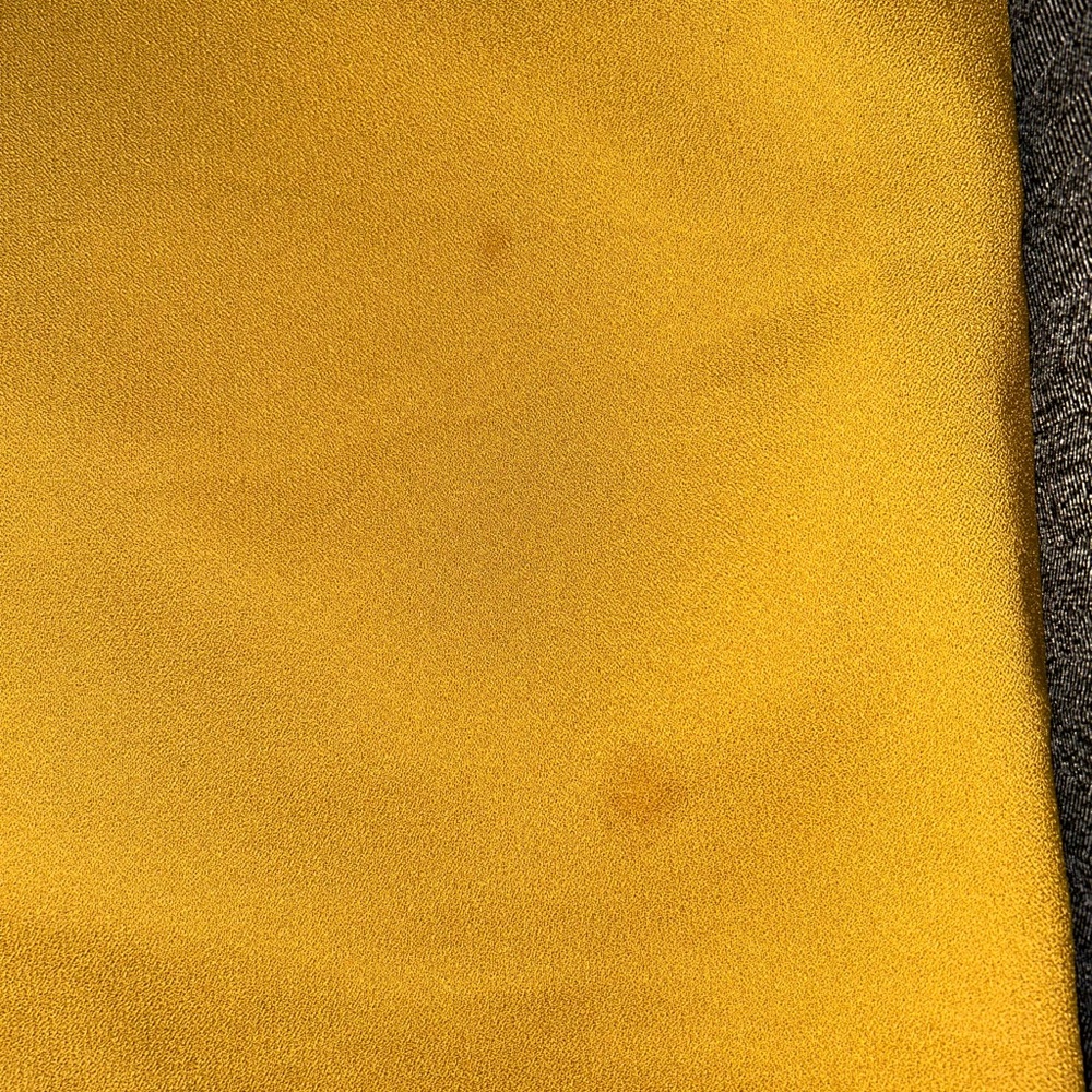 Antthony Golden Mustard Button-Front Blazer Jacket Skirt Suit Combo - Picture 9 of 10